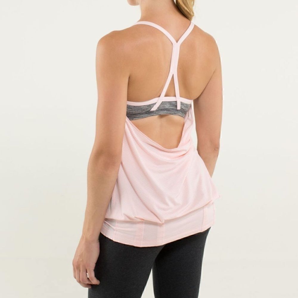 Lululemon CYB Tank Pretty Pink/Wee Are From Space 4